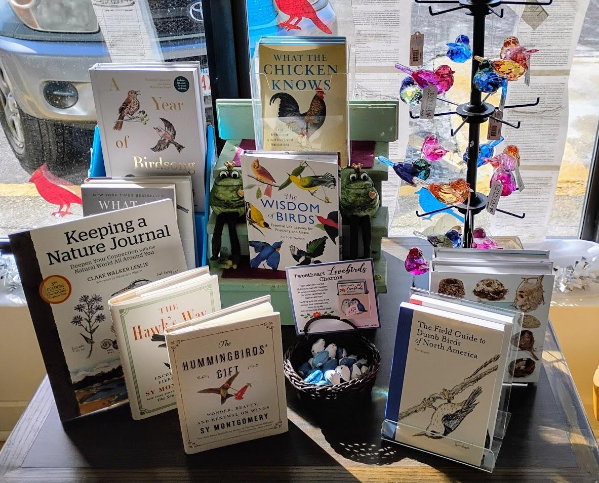 BLG Bird Books Table